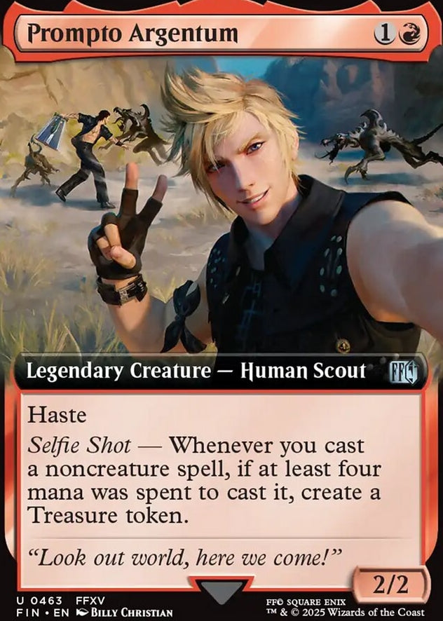 Prompto Argentum [ #0463 Extended Art ] (FIN-U)