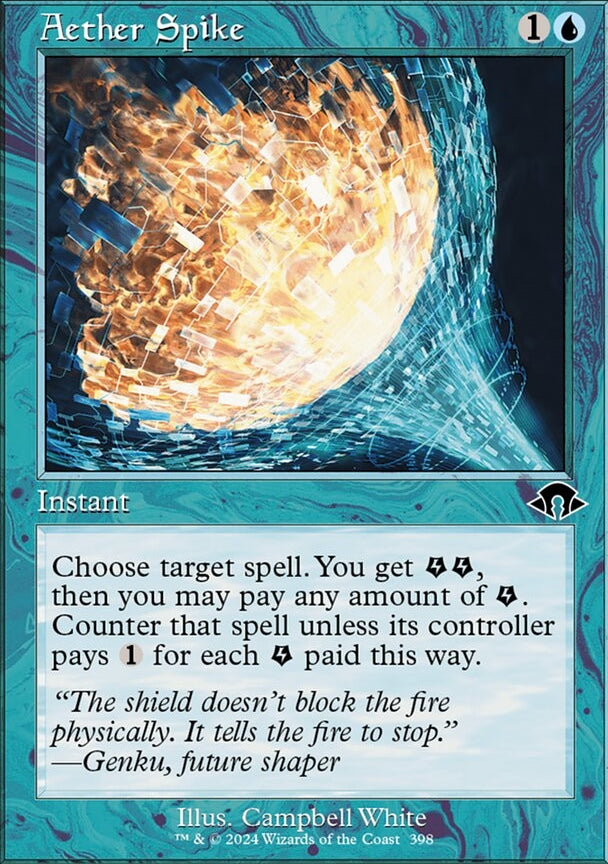 Aether Spike [#0398 Retro Frame] (MH3-C-FOIL)
