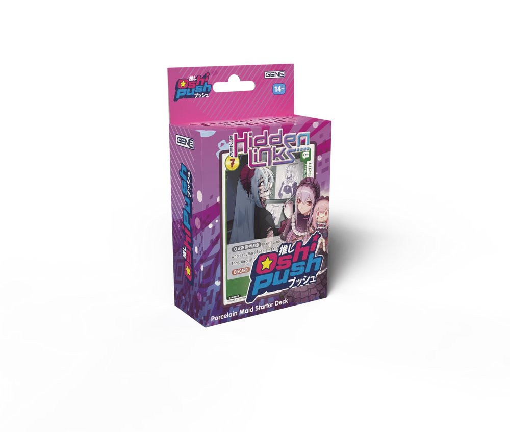Oshi Push TCG: Hidden Links- Porcelain Maid Starter Deck