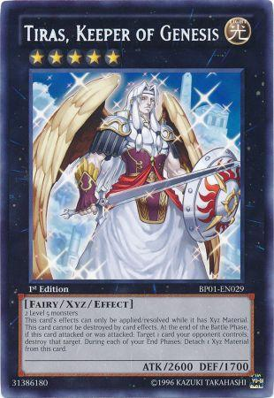 Tiras, Keeper of Genesis (BP01-EN029) Rare - Near Mint 1st Edition