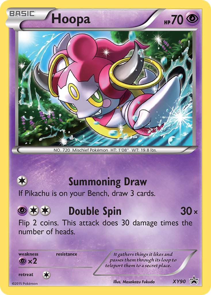 Hoopa (Collector Chest) - XY90 (XY:PR) Promo - Near Mint Holofoil