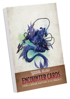 D&D 5E: Encounter Cards: Challenge Rating 0-6 Pack 1