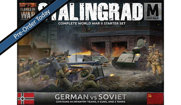 Flames of War: WWII: Starter Set (FWBX13) - Stalingrad: German vs Soviet (Late)