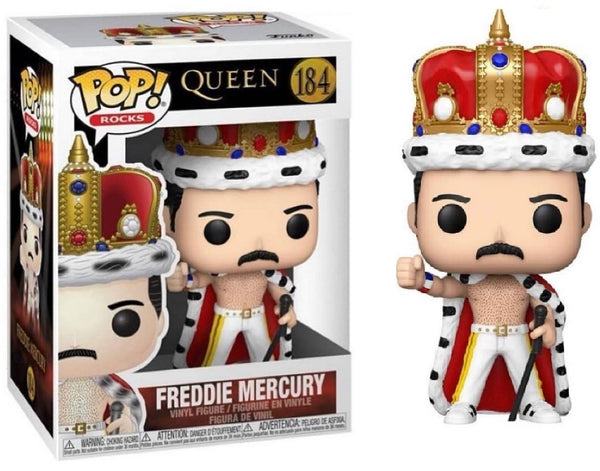 POP Figure: Icons #0184  - Queen - Freddie Mercury (King)