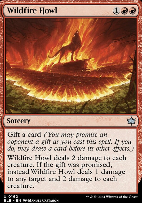 Wildfire Howl [#0162] (BLB-U-FOIL)