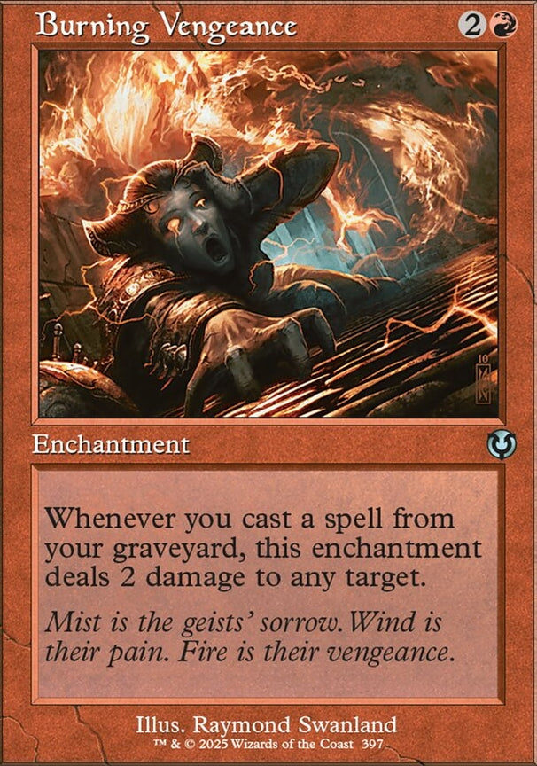 Burning Vengeance [ #0397 Retro Frame ] (INR-U-FOIL)
