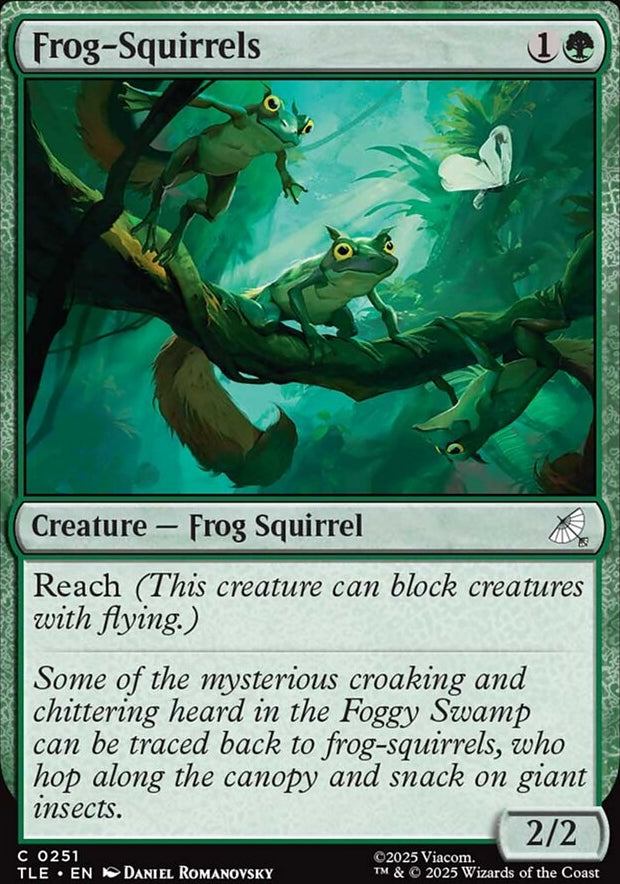 Frog-Squirrels [ #0251 ] (TLE-C)