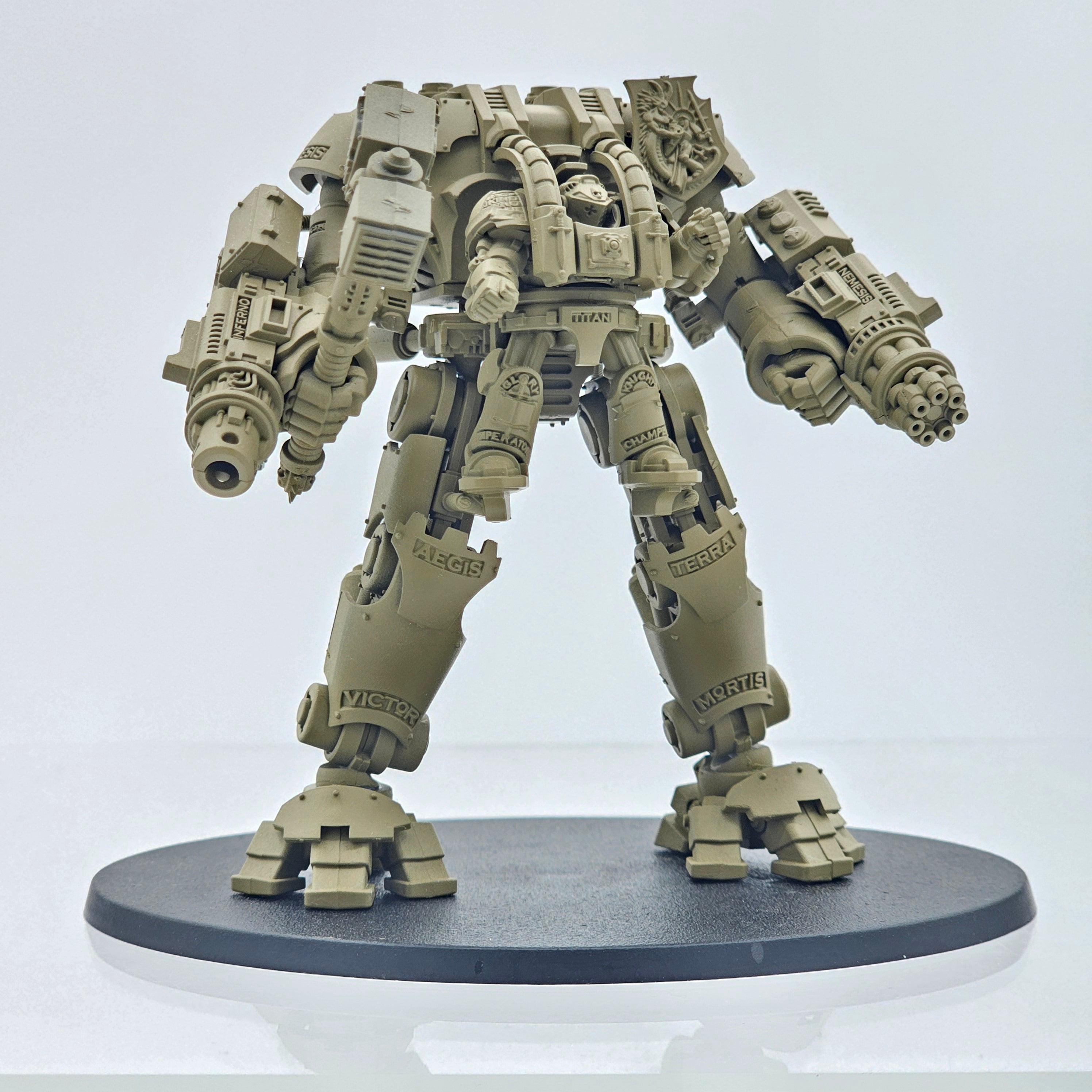 40K: Adeptus Astartes: Grey Knights - Nemesis Dreadknight (USED) [LOT #7]