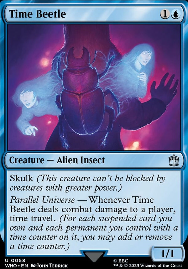 Time Beetle [#0058 New Cards] (WHO-U)