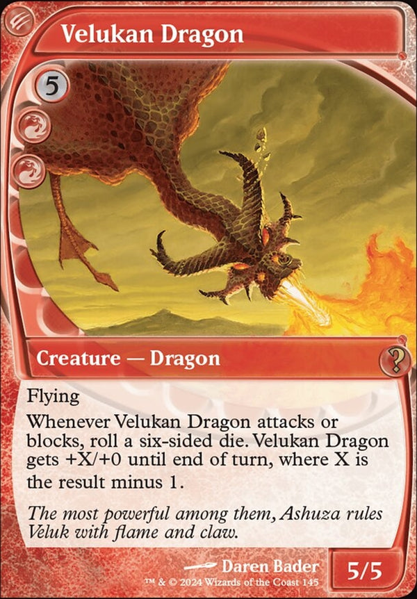 Velukan Dragon [#0145 Future Frame] (MB2-R)