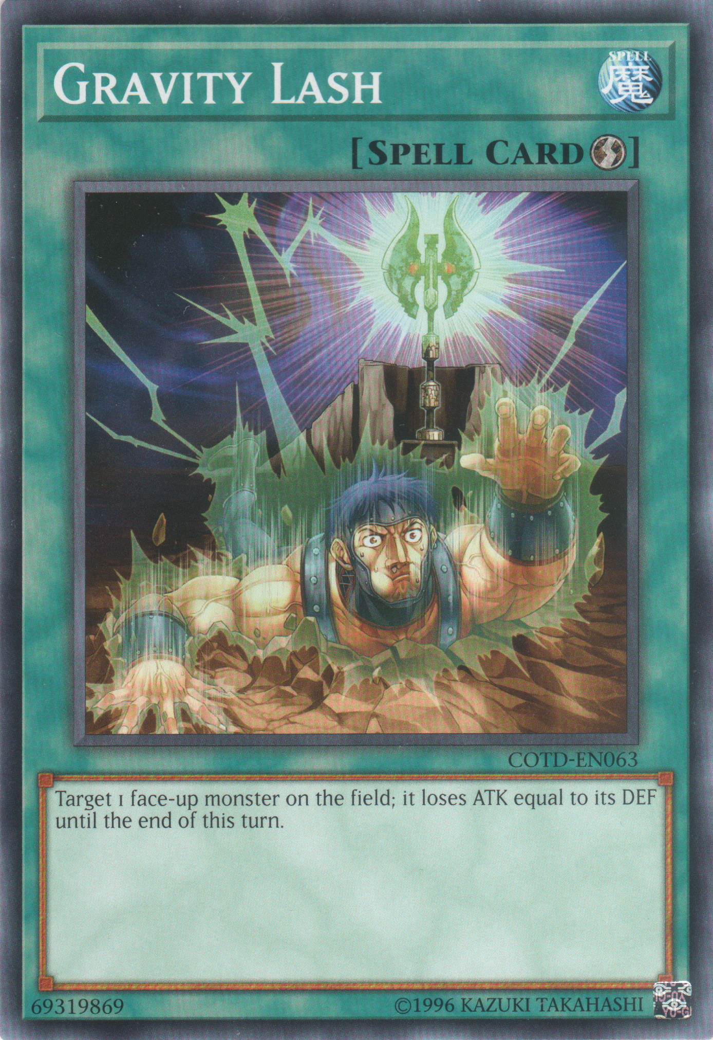 Gravity Lash (COTD-EN063) Near Mint Unlimited - Common