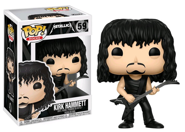 POP Figure: Icons #0059 - Kirk Hammett (Damaged Box)