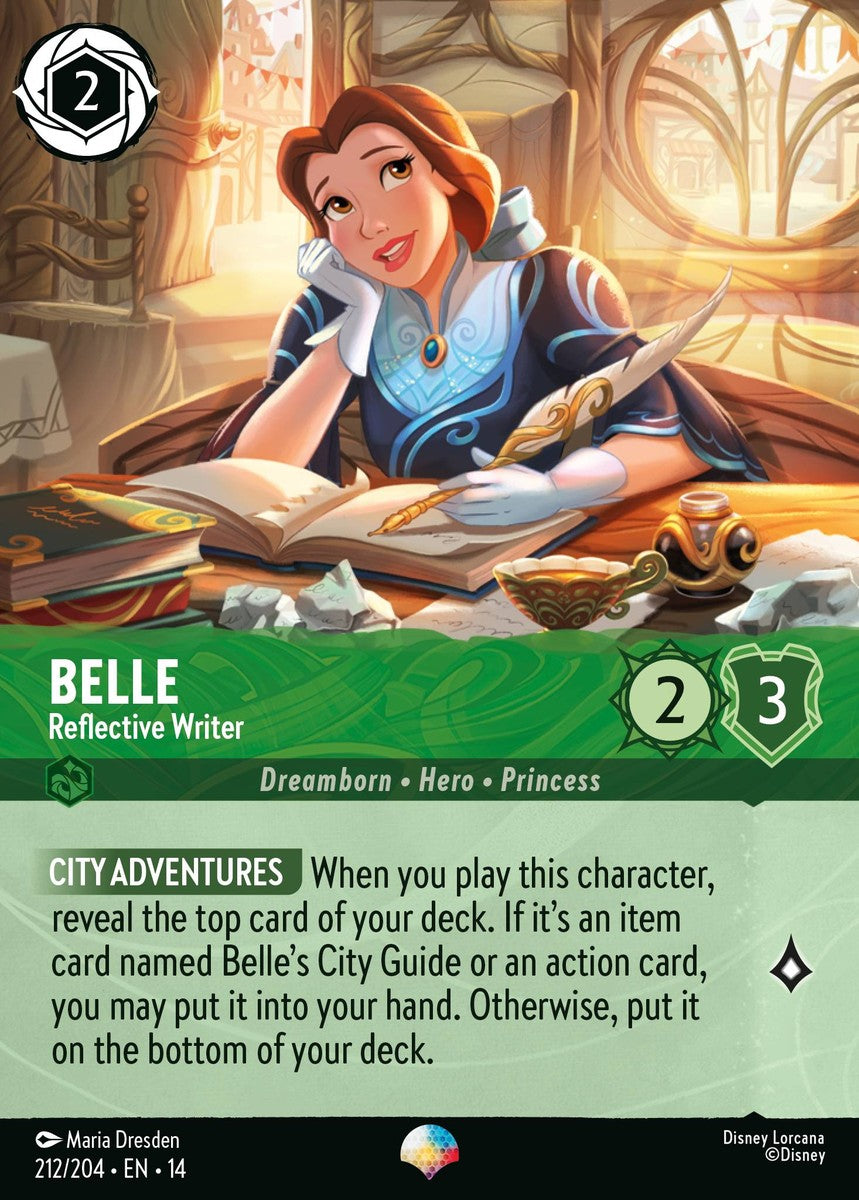 Belle - Reflective Writer (212/204 - Hyperia City) Epic