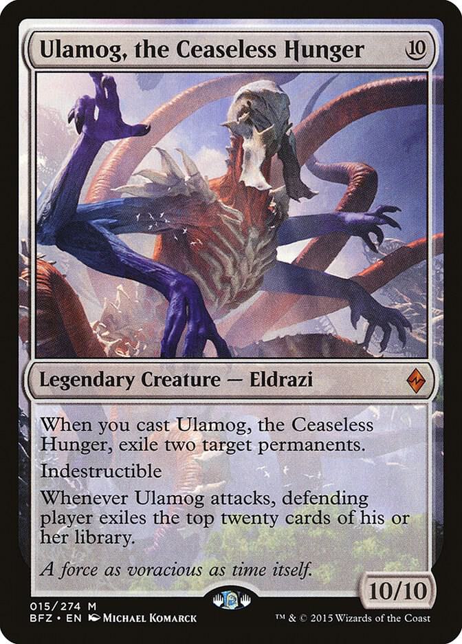 Ulamog, the Ceaseless Hunger (BFZ-M) High Play