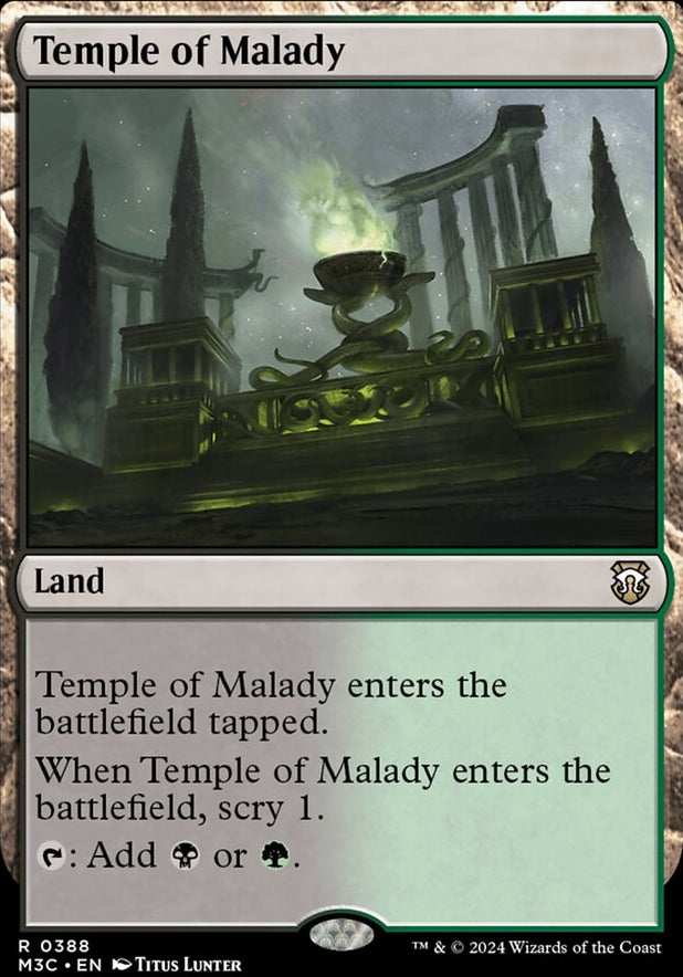 Temple of Malady [#0388 Ripple Foil] (M3C-R)