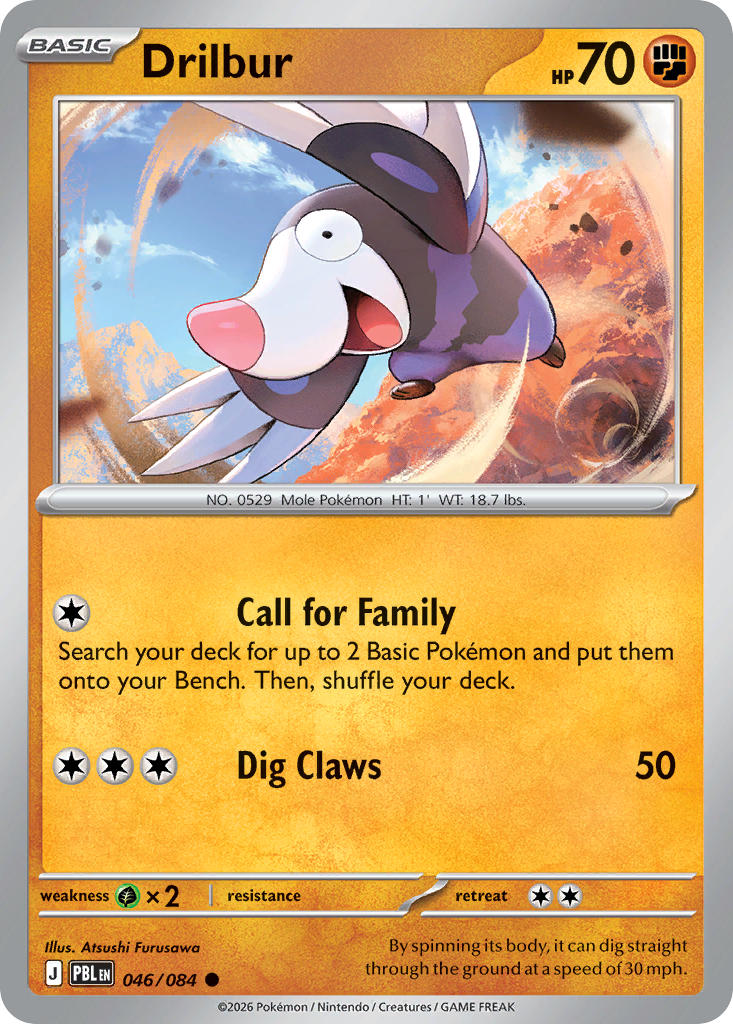 Drilbur - 046/084 (PBL) Common