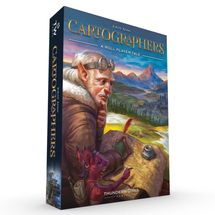 Cartographers - A Roll Player Tale Bundle (Base Game + Map Pack 1-3)