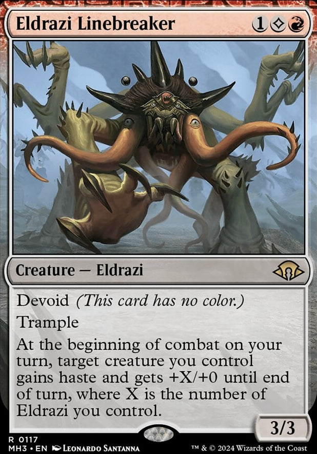 Eldrazi Linebreaker [#0117] (MH3-R-FOIL)