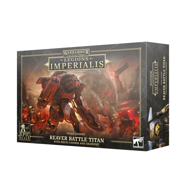 The Horus Heresy - Legions Imperialis: Titan Legions - Reaver Titan with Melta Cannon and Chainfist