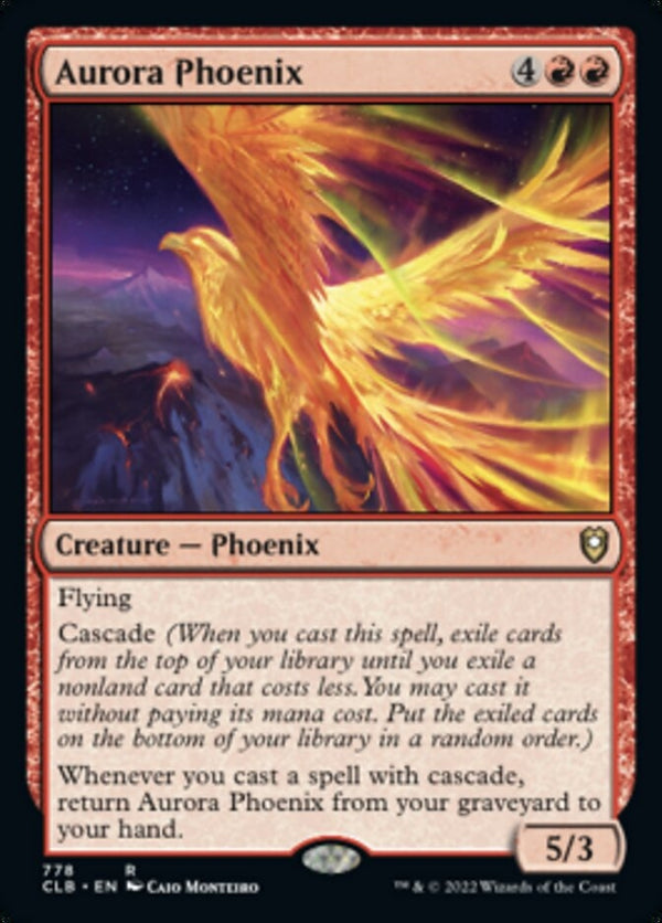 Aurora Phoenix [#778 Commander Decks] (CLB-R)