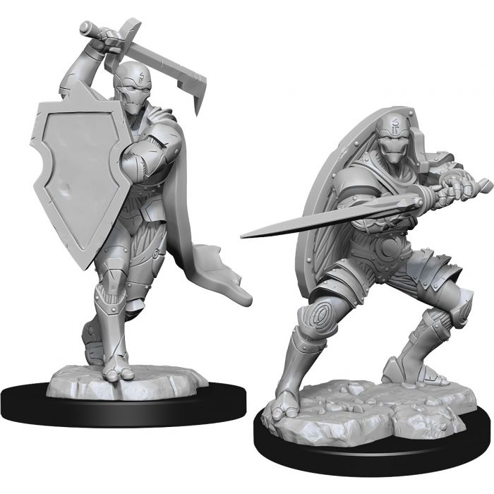 D&D: Nolzur's Marvelous Miniatures - Warforged Fighter Male (90147)