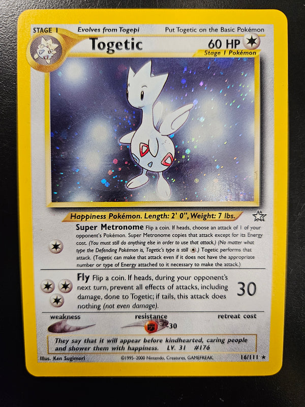 Togetic - 16/111 (N1) Holo Rare Unlimited - Near Mint Holofoil