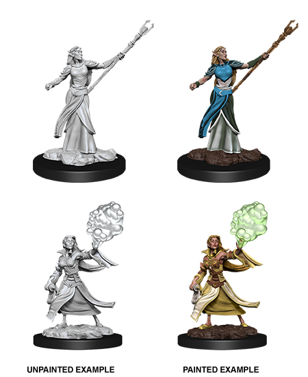 D&D: Nolzur's Marvelous Miniatures - Female Elf Sorcerer W12