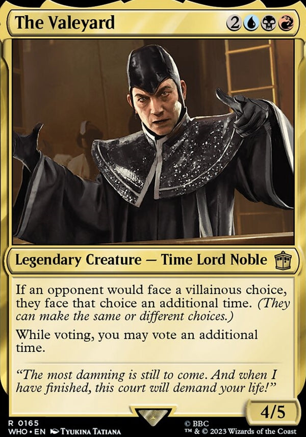 The Valeyard [#0165 New Cards] (WHO-R)