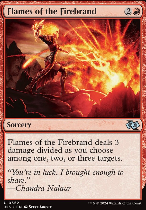 Flames of the Firebrand [#0552] (J25-U)