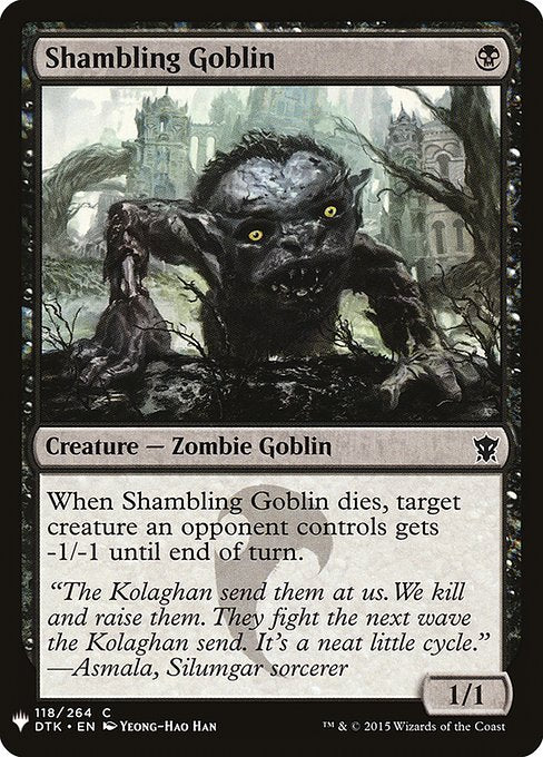 Shambling Goblin [Mystery Booster #0770] (DTK-C)