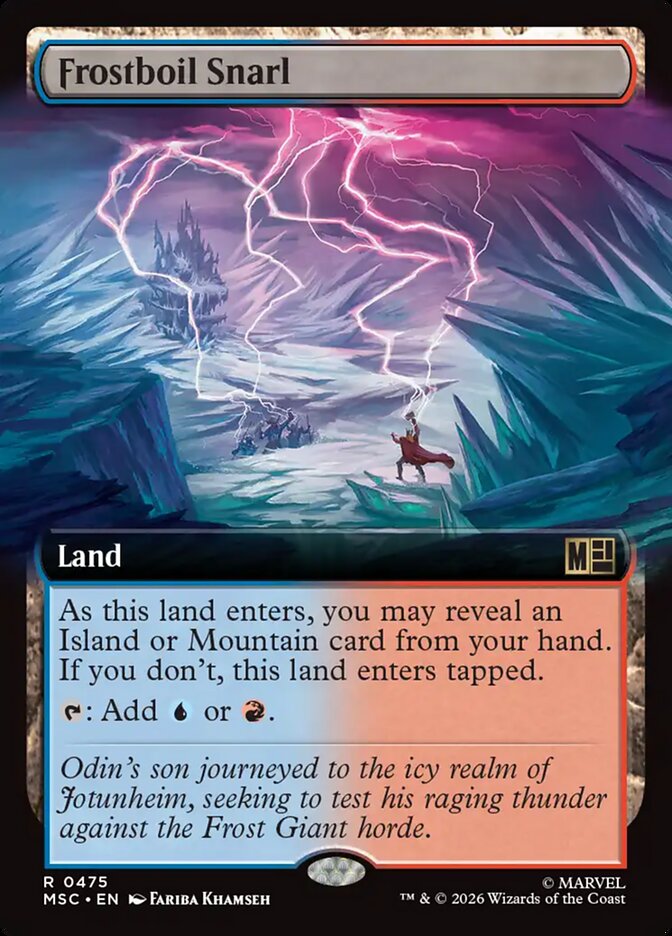 Frostboil Snarl [ #0475 Extended Art ] (MSC-R)