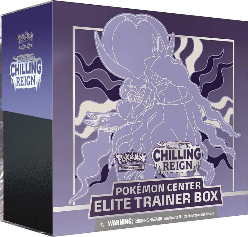 Pokemon TCG: S&S06 Chilling Reign - Pokemon Center Exclusive Elite Trainer Box