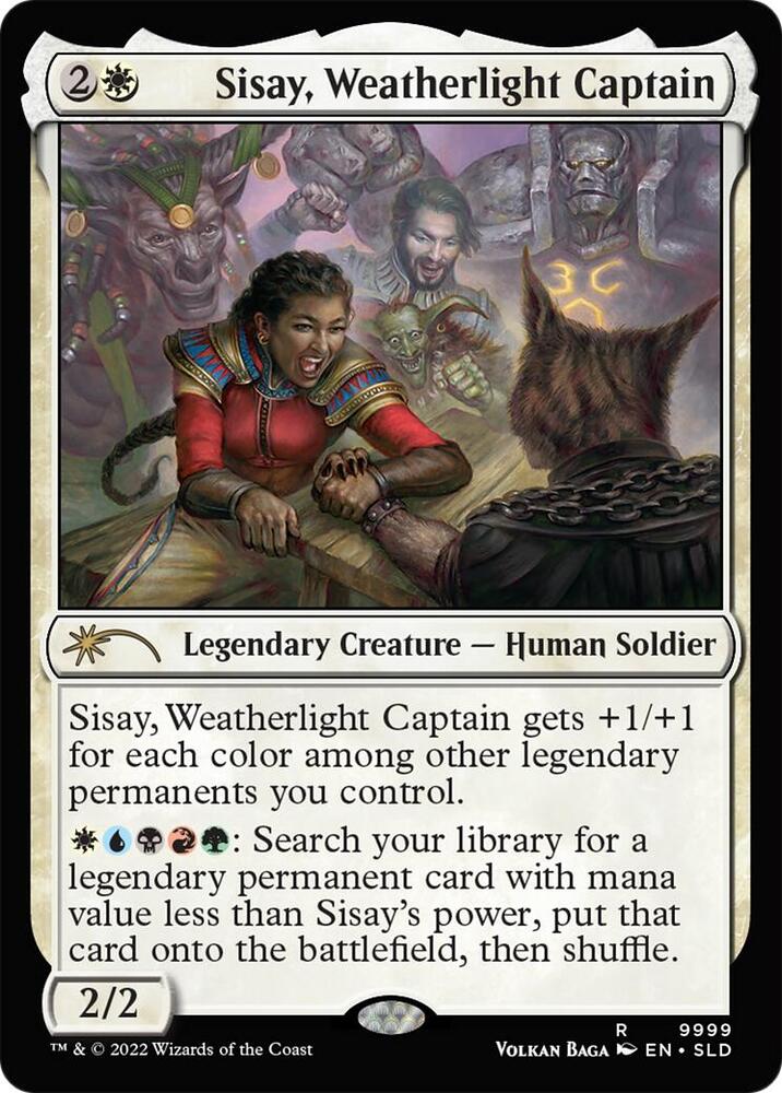 Sisay, Weatherlight Captain[#9999] (SLD-R)