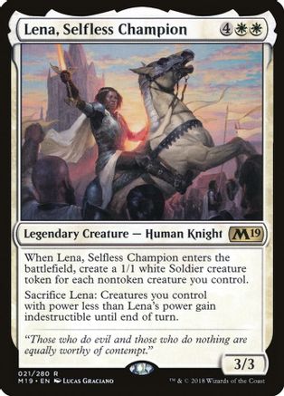 Lena, Selfless Champion (M19-R)