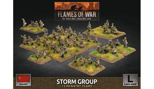 Flames of War: WWII: Soviet (SBX81) - Storm Group (Plastic) (Late)