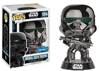 POP Figure: Star Wars Rogue One #0154 – Imperial Death Trooper (Metallic) (Walmart)