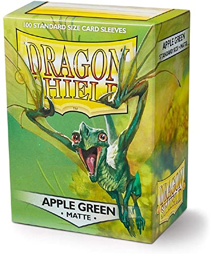 Dragon Shield: Standard - Matte: Green Apple 100 Count