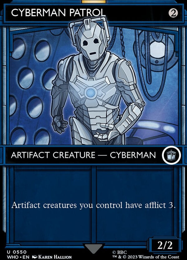 Cyberman Patrol [#0550 Tardis Showcase] (WHO-U)