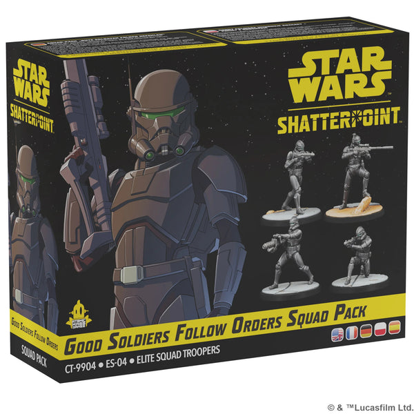 Star Wars: Shatterpoint  SWP36 - Good Soldiers Follow Orders Squad Pack