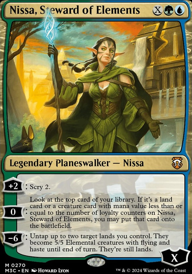Nissa, Steward of Elements [#0270] (M3C-M)