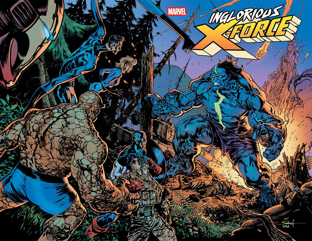 INFERNAL HULK #10 JONAS SCHARF WRAPAROUND BATTLE VARIANT