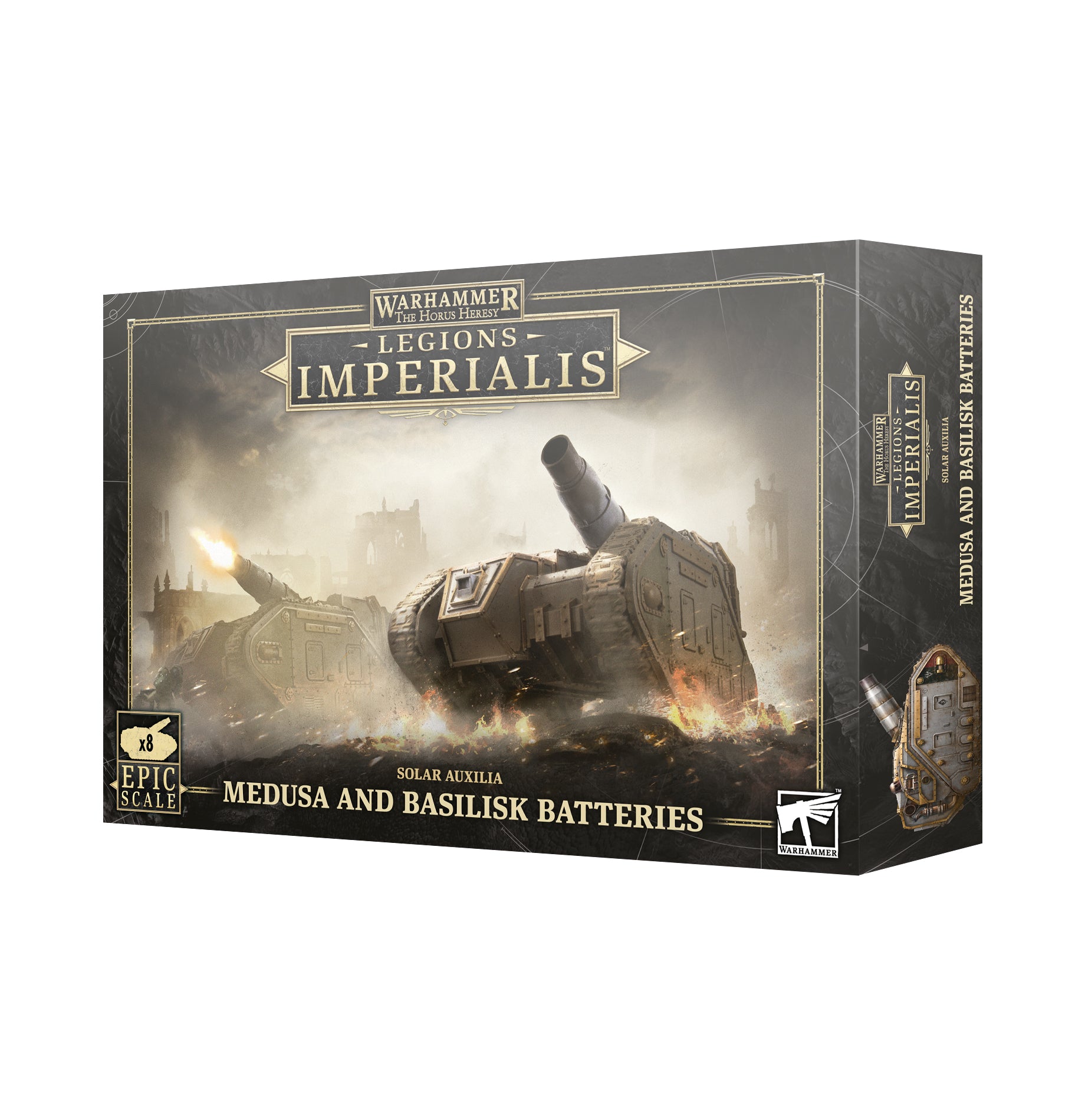 The Horus Heresy - Legions Imperialis: Solar Auxilia - Medusa and Basilisk Batteries