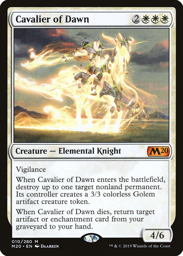 Cavalier of Dawn (M20-M-FOIL)