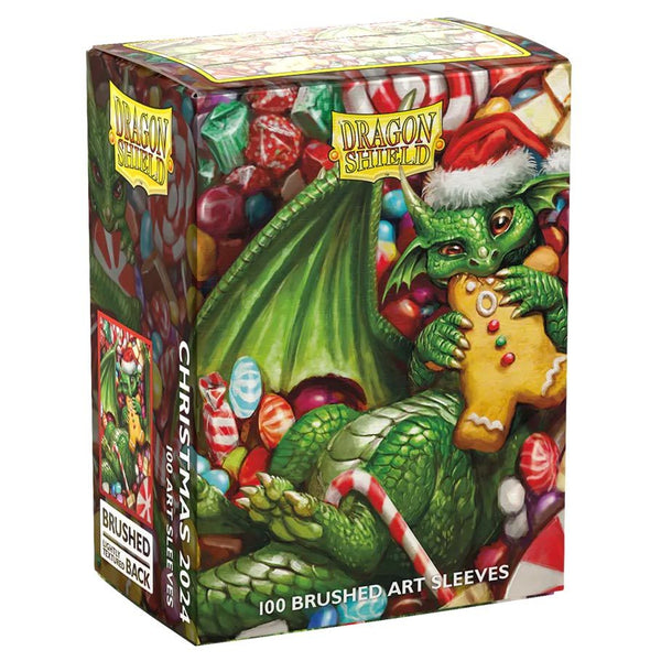 Dragon Shield: Standard - Brushed Art: 2024 Christmas 100 Count