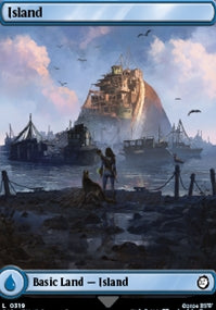 Island [#0319 Full Art] (PIP-C)