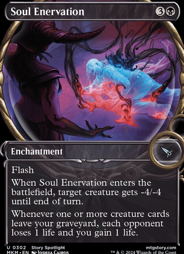 Soul Enervation [#0302 Magnified Showcase] (MKM-U)