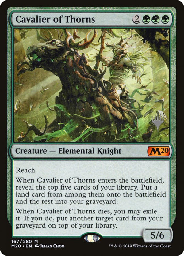 Cavalier of Thorns (M20-M-PP-FOIL)