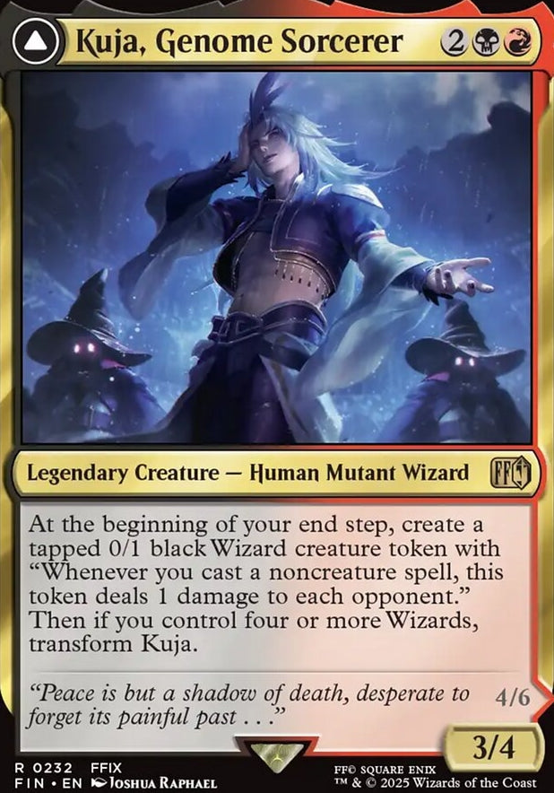 Kuja, Genome Sorcerer // Trance Kuja, Fate Defied [ #0232 ] (FIN-R)