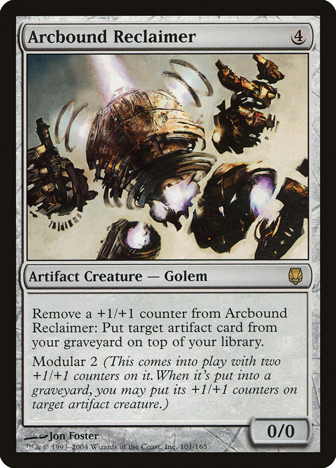 Arcbound Reclaimer (DST-R-FOIL) Light Play