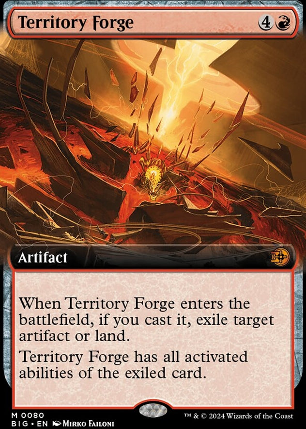 Territory Forge [#0080 Extended Art] (BIG-M)